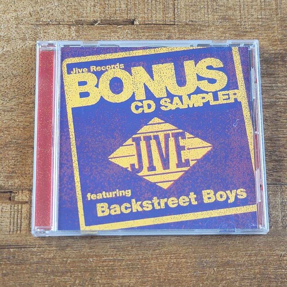 Vtg 1998 Jive Records Bonus CD Sampler featuring Backstreet Boys CD